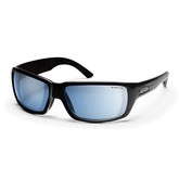 Touchstone Sunglass - Black/ Blue Mirror Polarized