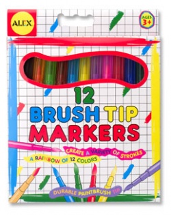 Brush Tip Markers