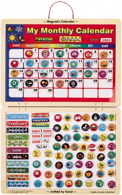 My Monthly Calendar - click to enlarge My Monthly Calendar