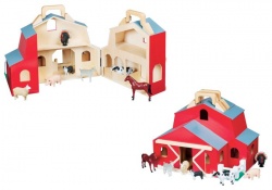 Fold And Go Barn - click to enlarge Fold And Go Barn