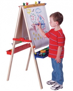 Deluxe Standing Easel - click to enlarge Deluxe Standing Easel
