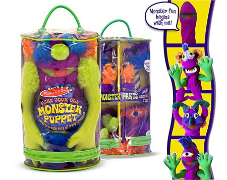 Make-Your-Own Monster Puppet - click to enlarge Make-Your-Own Monster Puppet