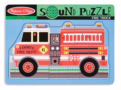 Fire Truck Sound Puzzle - click to enlarge Fire Truck Sound Puzzle