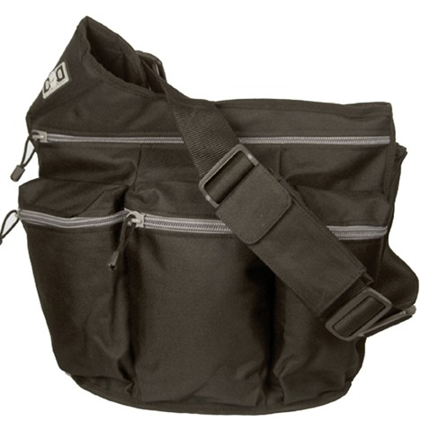 Black Diaper Bag - click to enlarge Black Diaper Bag