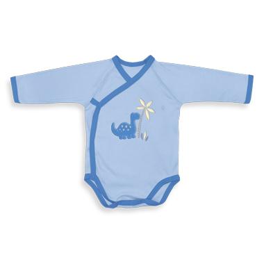 Origins Organic Long Sleeve Wrap Bodysuit - click to enlarge Origins Organic Long Sleeve Wrap Bodysuit