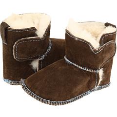 Baby Bootie Contrast (Chocolate/Blue)