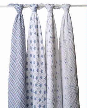 Swaddling Wrap/Prince Charming-4 Pack - click to enlarge Swaddling Wrap/Prince Charming-4 Pack