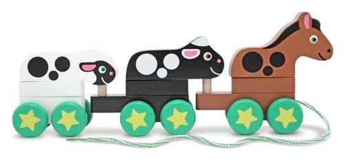 Pull-Along Farm Animals