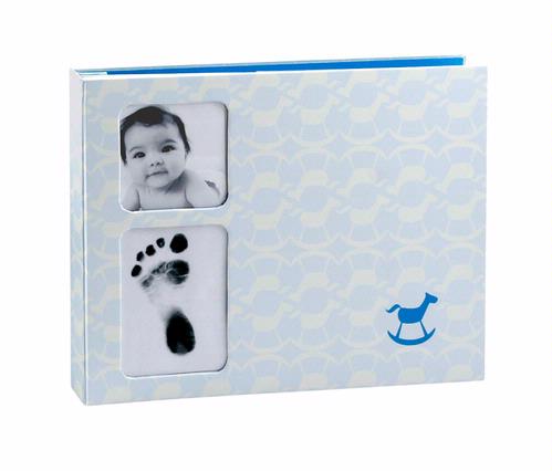 Blue Rocking Horse Babybook - click to enlarge Blue Rocking Horse Babybook