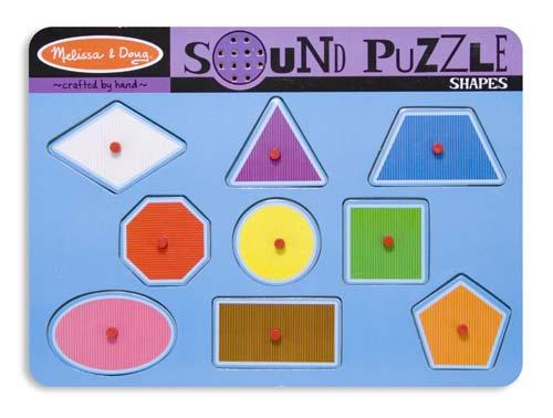 Shapes Sound Puzzle - click to enlarge Shapes Sound Puzzle