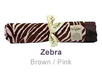 Large Zebra Luxe Blanket 30X35 - click to enlarge Large Zebra Luxe Blanket 30X35