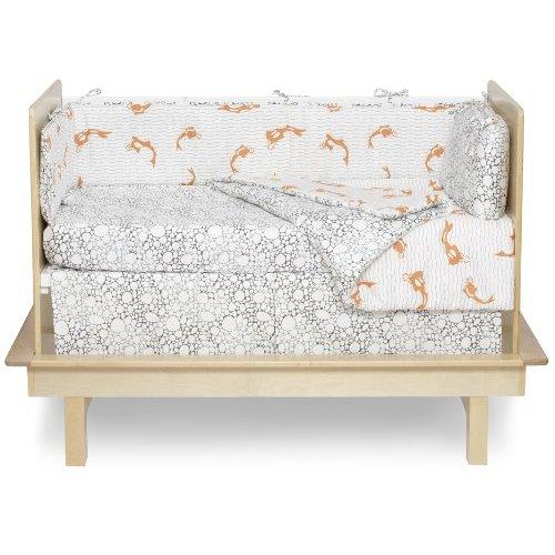 Fish and Pebbles Organic Crib Set