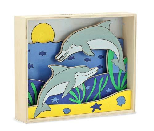 Dolphins - Paint by Numbers - click to enlarge Dolphins - Paint by Numbers