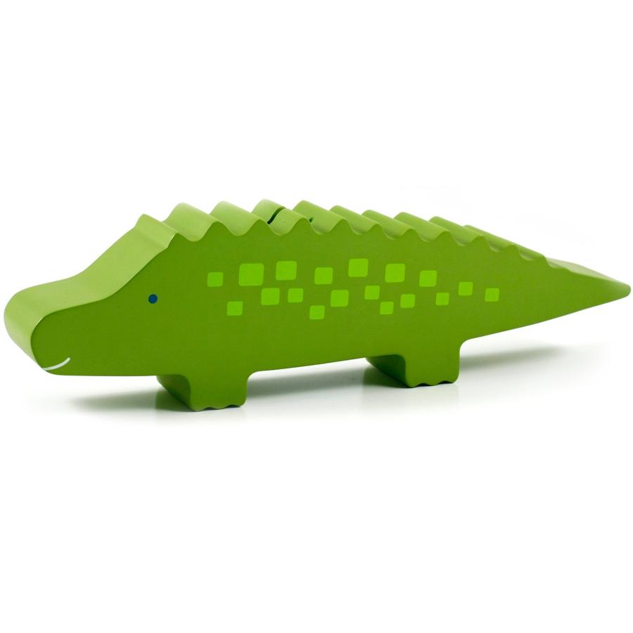 Wooden Alligator Bank