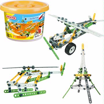Erector Build and Play-150 Parts Bucket