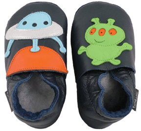 Soft Sole Shoe (Alien/Navy) - click to enlarge Soft Sole Shoe (Alien/Navy)