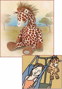 Gentle Giraffe On The Go