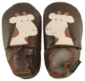 Soft Sole Shoe (Choc Giraffe) - click to enlarge Soft Sole Shoe (Choc Giraffe)