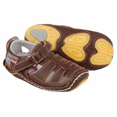 Chessie Sandals: Brown, Pink, Navy, White - click to enlarge Chessie Sandals: Brown, Pink, Navy, White