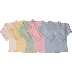 Long Sleeve Side Snap Undershirt/Solids