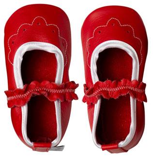 Soft Sole Shoe (Red Mary Jane) - click to enlarge Soft Sole Shoe (Red Mary Jane)