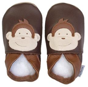 Soft Sole Shoe (Choc Monkey) - click to enlarge Soft Sole Shoe (Choc Monkey)