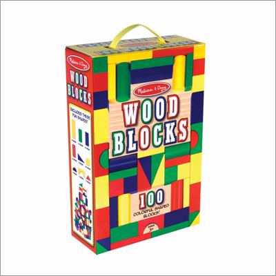 100 Wood Blocks Set