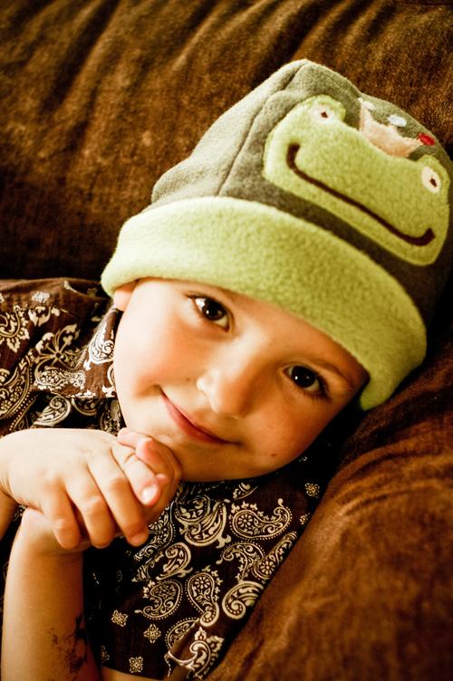 Mr. Frog Fleece Hat