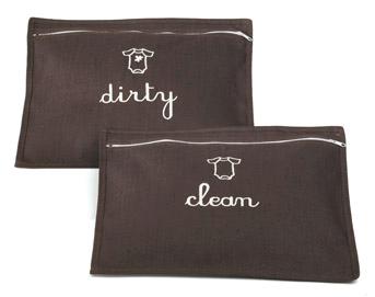 Dirty and Clean Organizers Linen - click to enlarge Dirty and Clean Organizers Linen