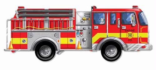 Fire Truck Floor Puzzle