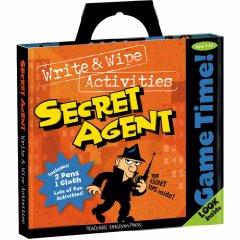 Secret Agent Game Time Activity Tote - click to enlarge Secret Agent Game Time Activity Tote