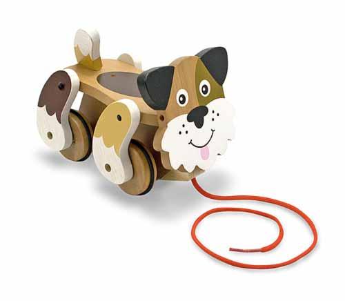 Playful Puppy Pull Toy - click to enlarge Playful Puppy Pull Toy