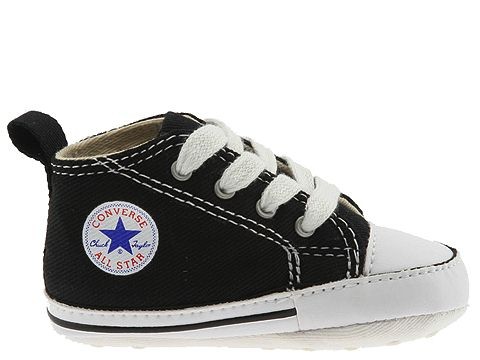 First Star Crib Shoe/Black