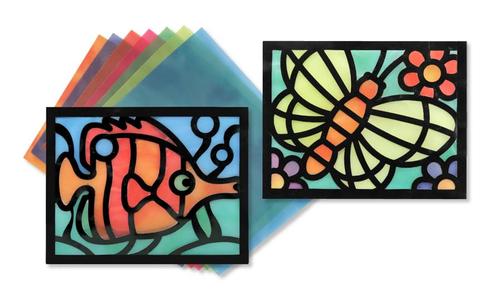 Stained Glass Frame Set - click to enlarge Stained Glass Frame Set