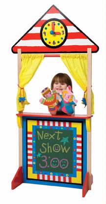 Floor Standing Theatre w/ Clock - click to enlarge Floor Standing Theatre w/ Clock