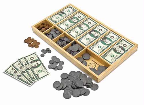 Play Money Set - click to enlarge Play Money Set