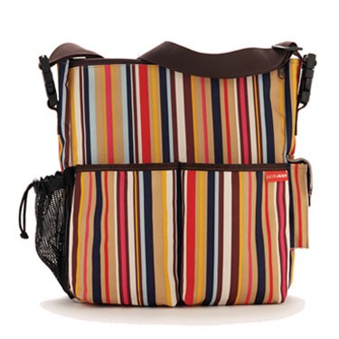Duo Diaper Bag/Uptown Stripe - click to enlarge Duo Diaper Bag/Uptown Stripe
