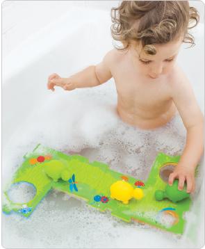 Bathtime Toys (Turtle Island Playset) - click to enlarge Bathtime Toys (Turtle Island Playset)