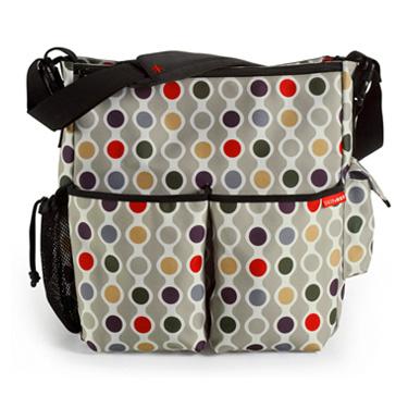Duo Diaper Bag/ Wave Dot