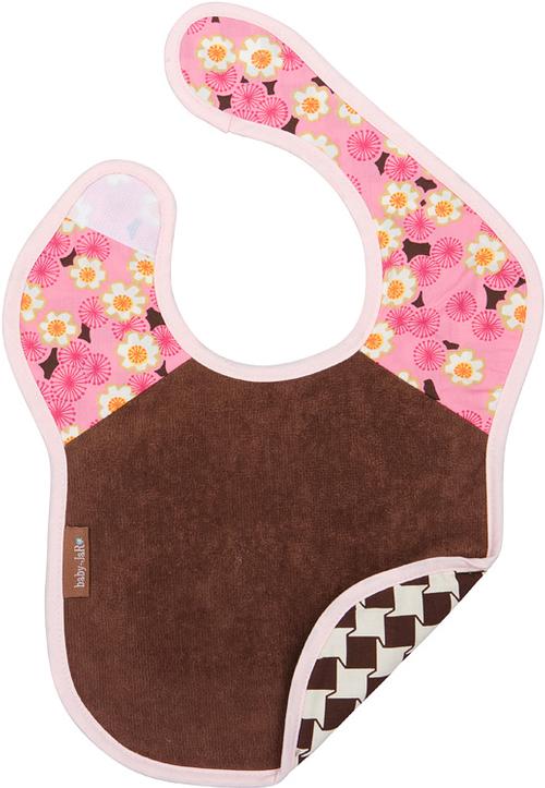 Reversible Bib (Cherry Blossom) - click to enlarge Reversible Bib (Cherry Blossom)