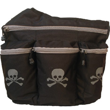 Black Skull Diaper Bag - click to enlarge Black Skull Diaper Bag