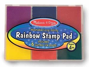 Rainbow Stamp Pad - click to enlarge Rainbow Stamp Pad