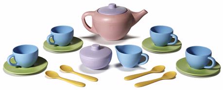 Recycled Plastic Tea Set - click to enlarge Recycled Plastic Tea Set