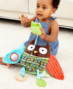 Hug and Hide Activity Toy (Owl) - click to enlarge Hug and Hide Activity Toy (Owl)