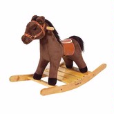 Melissa and Doug Rock and Trot Plush Rocking Horse
