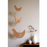 Petit Collage Bird Trio Mobile