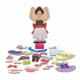 Melissa and Doug Magnetic Dress-Up/Nina Ballerina