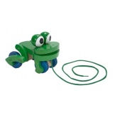 Melissa and Doug Frolicking Frog Pull Toy