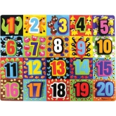 Melissa and Doug Jumbo Numbers Chunky Puzzle
