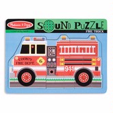 Melissa and Doug Fire Truck Sound Puzzle